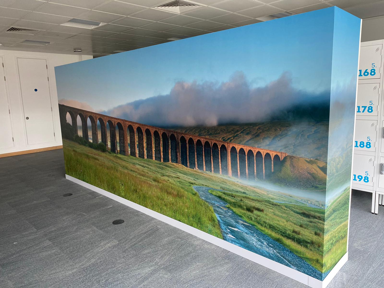 How office wall graphics can inspire your employees - Inspired Visual