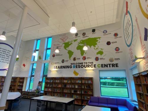 Library-wall-graphics