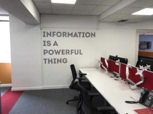 wall signage for offices